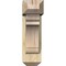 Ekena Millwork Olympic Craftsman Rough Sawn Bracket w/ Offset Brace, Douglas Fir, 6"W x 16"D x 20"H BKT0604X16X20OLY04RDF - alternate 3